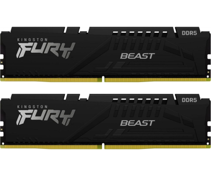 Pamięć RAM Kingston FURY 64GB (2x32GB) 5600MHz CL36 Beast Black EXPO